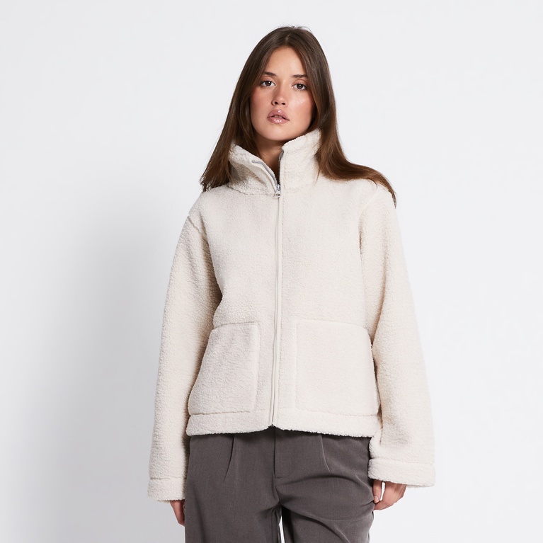 Pile jacket "Maxime" Off white